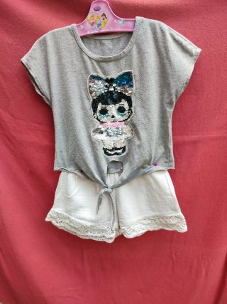 Conjunto 2 piezas niña 5 años