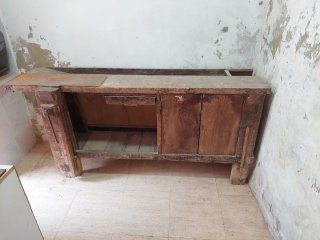 Banco de trabajo de madera. (Urge vender)