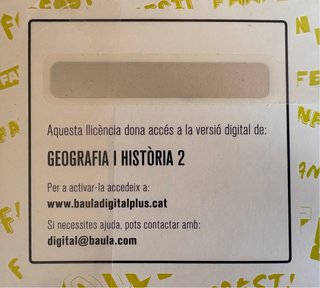 Geografia i Història 2, Secundària, Fanfest Baula