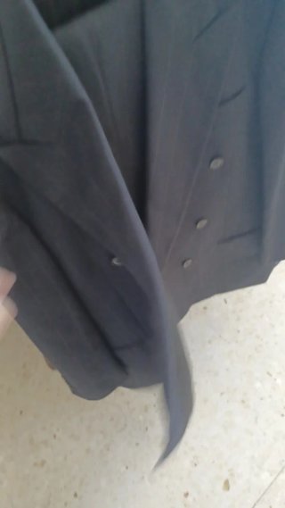 Traje Chaqueta Hombre Talla 50 raya Diplomática
