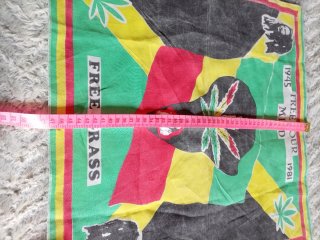 Foulard Bob Marley Rasta Vintage