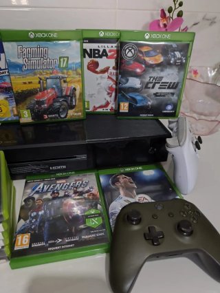 Lote Xbox 360 e One: Console, controller e giochi