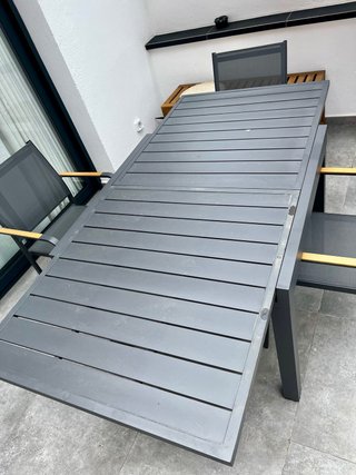 Mesa de jardín extensible Sklum