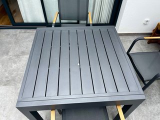 Mesa de jardín extensible Sklum