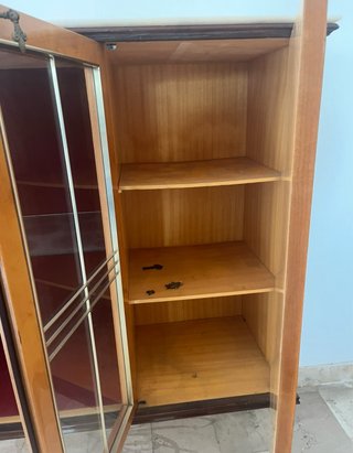 Mobile vintage anni '60 vetrina