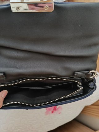 Bolso de hombro negro mujer