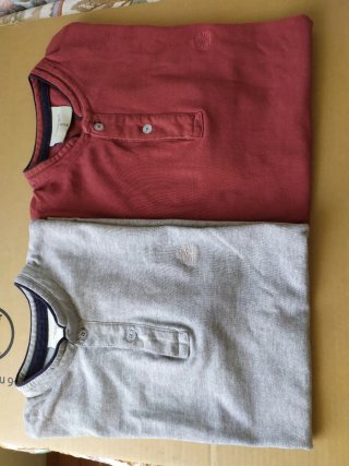 Polos Springfield y Zara Talla S