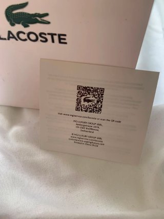 Pulsera Lacoste plateada
