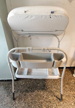 Cambiador bebé plegable con cestas