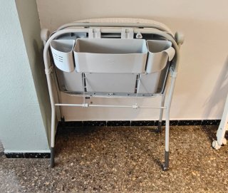 Cambiador bebé plegable con cestas
