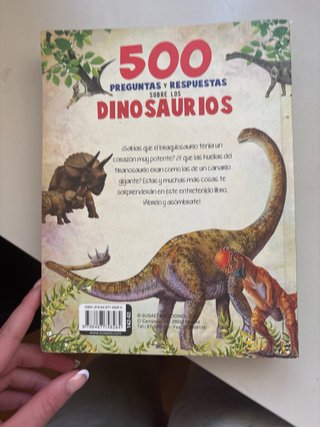 500 preguntas y respuestas sobre los dinosaurios