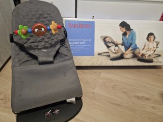 Hamaca BabyBjörn Balance Soft Gris