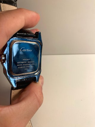 Reloj Elegante Correa Cuero Negra