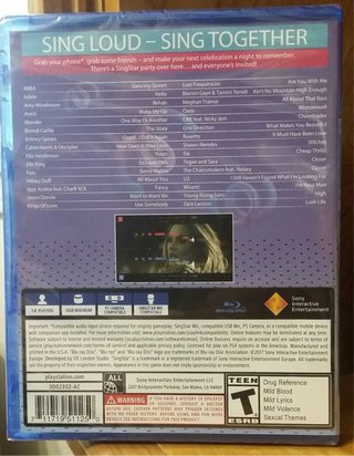 Micrófonos Singstar PS4 Inalámbricos con 2 juegos
