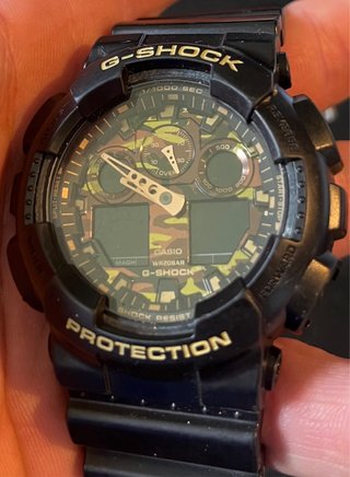 Casio G-Shock GA-100CF Módulo 5081 Camuflaje