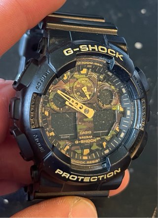 Casio G-Shock GA-100CF Módulo 5081 Camuflaje