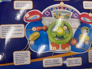 Volante de juguete para cochecito de bebé