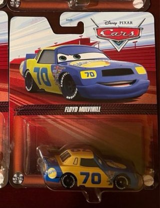 Cars Floyd Mulvihill 70 Mattel