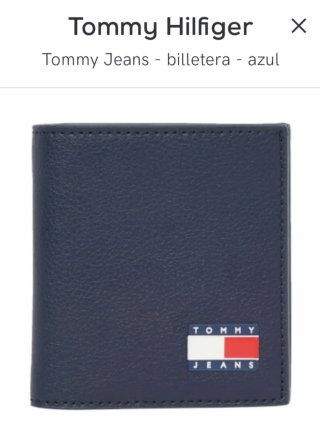 Cartera Tommy Hilfiger Azul