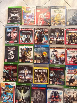 50 Giochi PS2, PS3, Xbox, Nintendo, PS4