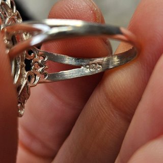 Anillo Plata 925 Topacio Místico Marquise