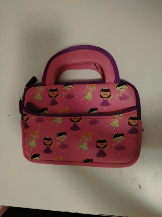 Funda Tablet Niña Bailarinas Rosa y Morado