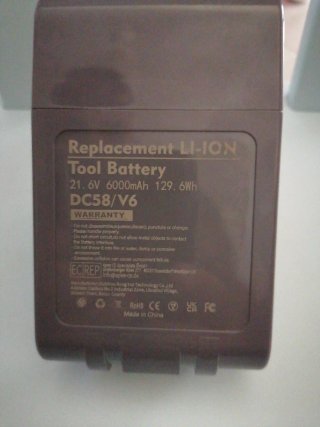 Batería Dyson V6 DC58