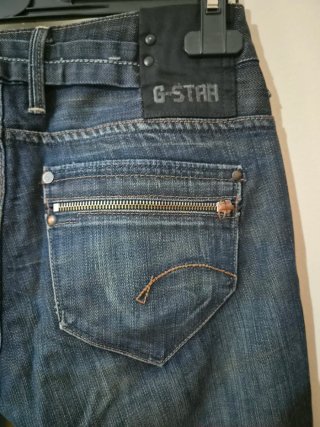 Jeans G Star Raw Blu Scuro Taglia 44 IT W31