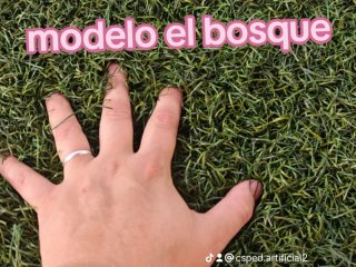 Cesped artificial reciclado