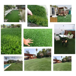 Cesped artificial reciclado
