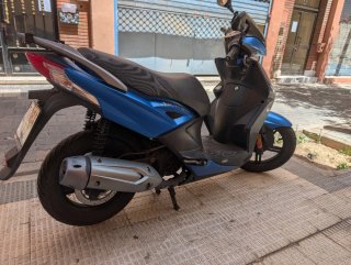 Kymco Agility 125 Scooter Negra/Azul