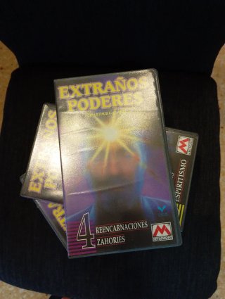 Colección VHS Extraños Poderes (6 cintas)