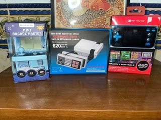 Lote 3 Consolas Retro