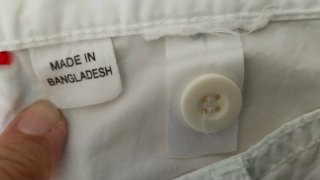 Pantalones blancos capri