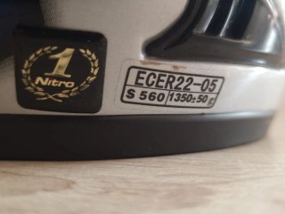 Casco Nitro Racing Moto