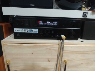 Sistema Sonido Yamaha 7.2 Cine en Casa Negro