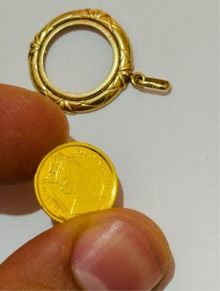 Moneta d'oro dell'Isola di Man del 1993