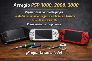 Reparación PSP 1000, 2000, 3000