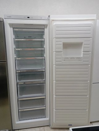 Congelador Vertical Bosch Blanco