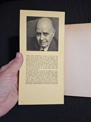 Albert Cohen. Comeclavos