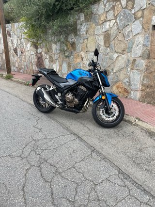 Honda CB 500 F Azul 2021