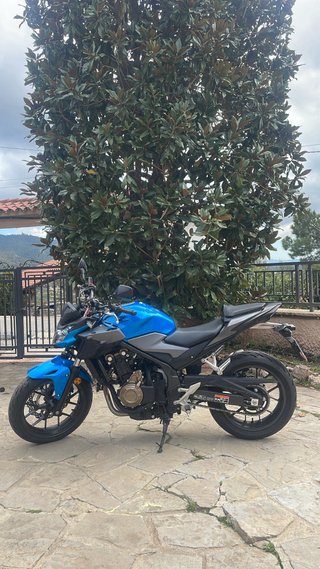 Honda CB 500 F Azul 2021