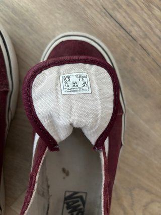 Zapatillas Vans Granate