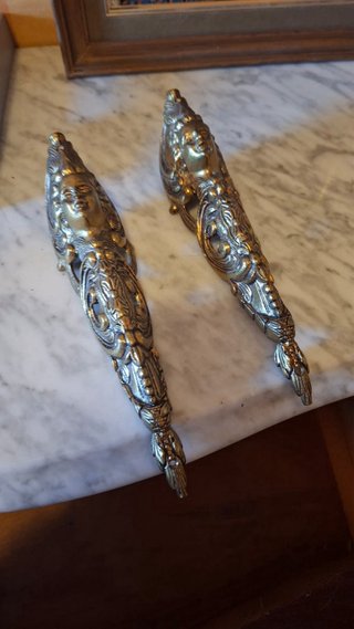 Cómoda Luis XV Mármol Madera