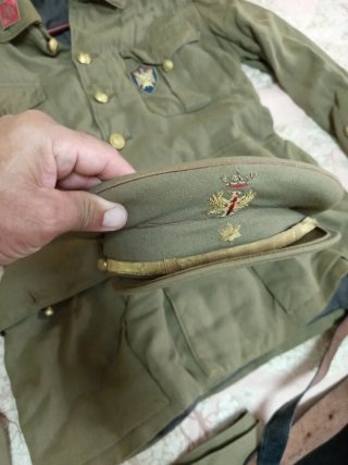 Traje militar época Franco antiguo