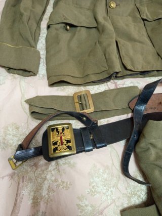 Traje militar época Franco antiguo