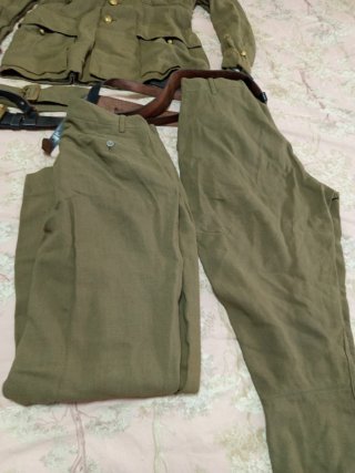 Traje militar época Franco antiguo