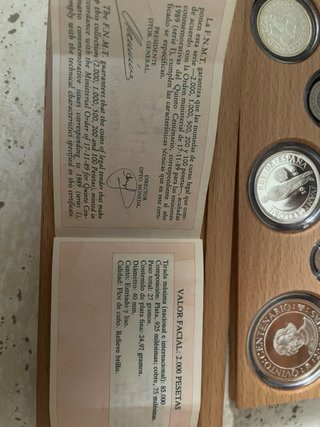 Monedas Conmemorativas Descubrimiento América