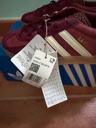 Adidas Gazelle Indoor Burdeos Talla 36 Nuevas
