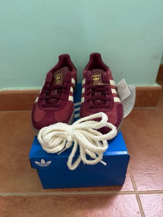 Adidas Gazelle Indoor Burdeos Talla 36 Nuevas